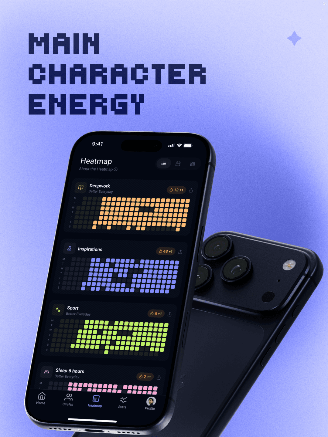 Post Instagram Ascend : Main Character Energy, écran Heatmap
