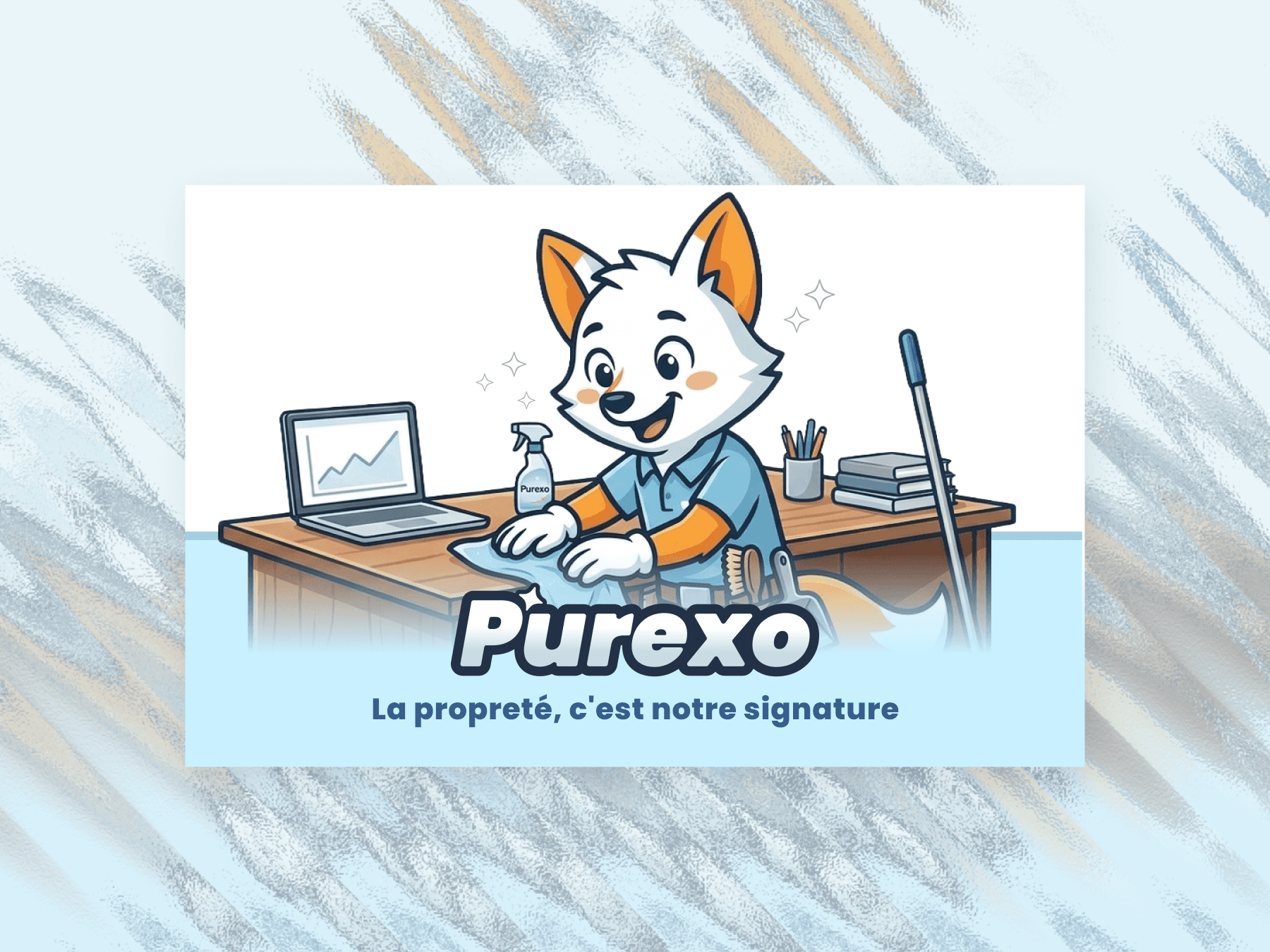 Carte de visite Purexo, recto
